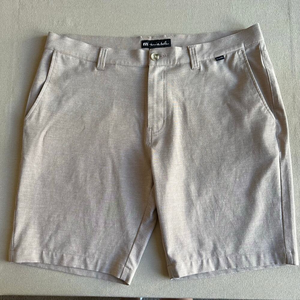 TravisMatthew Khaki Adirondack Casual 9” Men’s Shorts